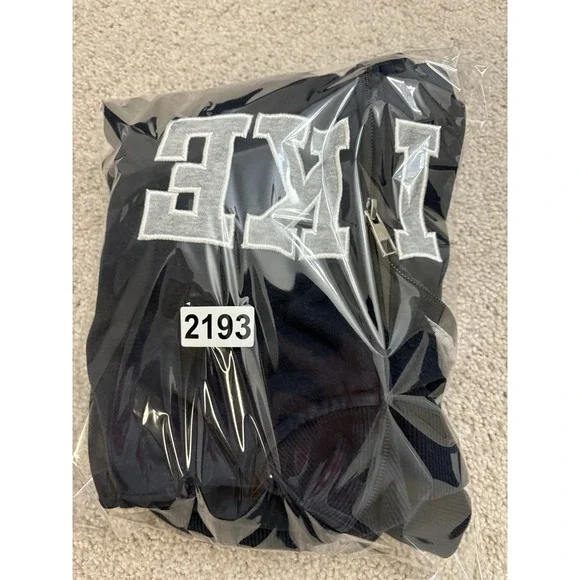 VTG Y2K Nike Team Full Zip Spell Out Varsity Jacket Blue Size Large - Picture 6 of 6